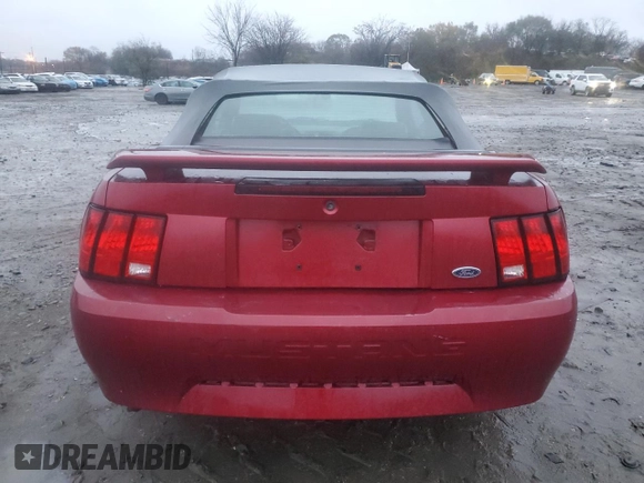 2004 Ford Mustang Deluxe with VIN 1FAFP44404F102515, listed as a Copart auction lot 82361014 with 65,383 mi miles and Salvage Title. Bid and sale history available at carsss.com. Image 6.