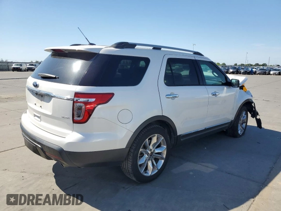 2015 Ford Explorer Limited with VIN 1FM5K8F81FGC51021, listed as a Copart auction lot 54855095 with Not Provided miles and Salvage Title. Bid and sale history available at DreamBid. Image 3.