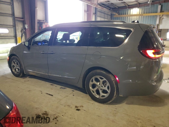 2023 Chrysler Pacifica Limited with VIN 2C4RC1GG0PR529598, listed as a Copart auction lot 55287345 with 65,714 mi miles and Salvage title. Bid and sale history available at DreamBid. Image 2.