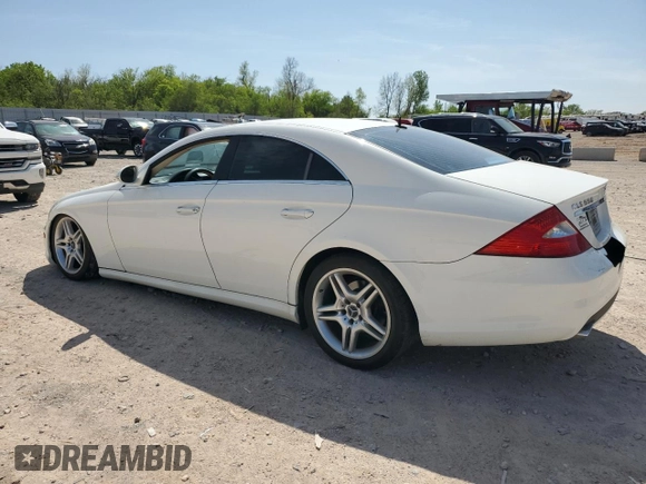 2006 Mercedes-Benz CLS-Class with VIN WDDDJ75X96A046061, listed as a Copart auction lot 53370105 with 0 mi miles and Clean Title. Bid and sale history available at carsss.com. Image 2.
