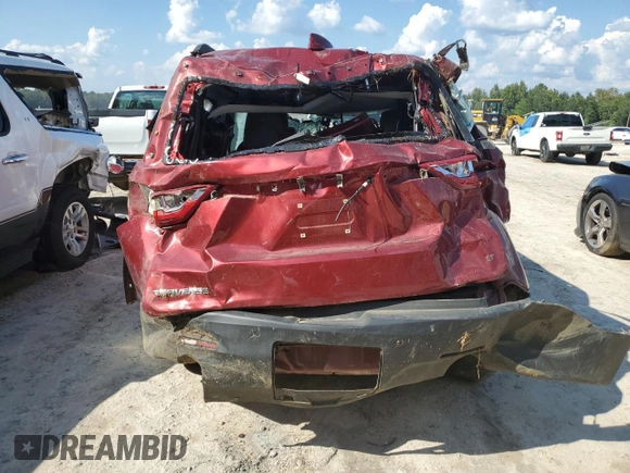 2020 Chevrolet Traverse LT Leather with VIN 1GNERHKW3LJ244596, listed as a Copart auction lot 83923704 with 0 mi miles and Salvage Title. Bid and sale history available at carsss.com. Image 6.