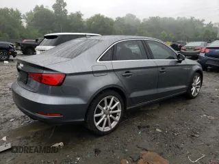 2015 Audi A3 1.8T Premium Plus with VIN WAUCCGFF2F1128698, listed as a Copart auction lot 61918183 with 57,605 mi miles. Bid and sale history available at carsss.com. Image 3.