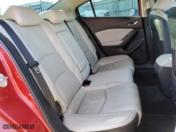 2018 Mazda Mazda3 4-Door Grand Touring with VIN 3MZBN1W31JM180263, listed as a Copart auction lot 46112185 with 62,346 mi miles and Salvage Title. Bid and sale history available at carsss.com. Image 10.