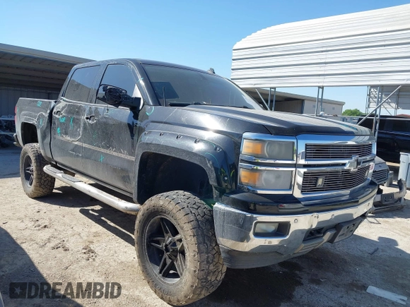 2014 Chevrolet Silverado 1500 LTZ with VIN 3GCUKSEC9EG325632, listed as a IAAI auction lot 41952756 with 196,779 mi miles and . Bid and sale history available at DreamBid. Image 1.