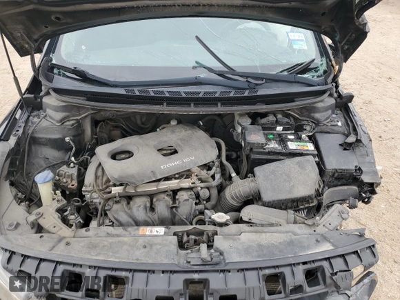 2017 Kia Forte LX with VIN 3KPFK4A72HE009759, listed as a Copart auction lot 44994075 with 138,436 mi miles and Salvage Title. Bid and sale history available at carsss.com. Image 11.