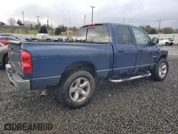 2008 Dodge 1500 ST with VIN 1D7HU18298J220512, listed as a Copart auction lot 44269115 with 222,610 mi miles and Salvage Title. Bid and sale history available at DreamBid. Image 3.