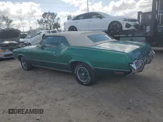 1972 Oldsmobile Cutlass with VIN 3J67K2M135052, listed as a Copart auction lot 75190394 with 78,577 mi miles and Non Repairable. Bid and sale history available at DreamBid. Image 2.