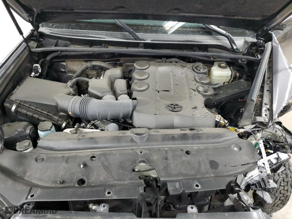2022 Toyota 4Runner TRD Off Road Premium with VIN JTERU5JRXN5973740, listed as a Copart auction lot 46648495 with 28,001 mi miles and Salvage Title. Bid and sale history available at carsss.com. Image 11.