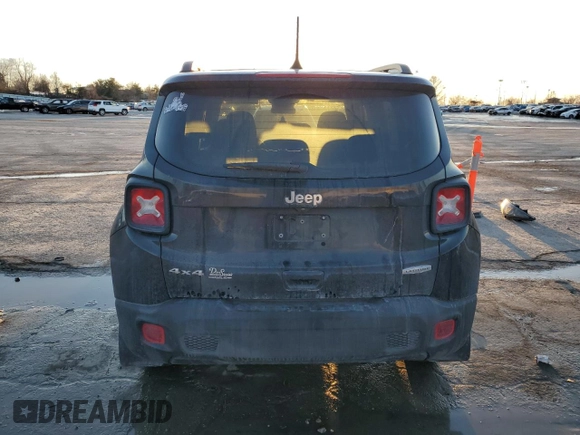 2020 Jeep Renegade Latitude with VIN ZACNJBBB6LPL85654, listed as a Copart auction lot 42907475 with 32,168 mi miles and Salvage Title. Bid and sale history available at carsss.com. Image 6.
