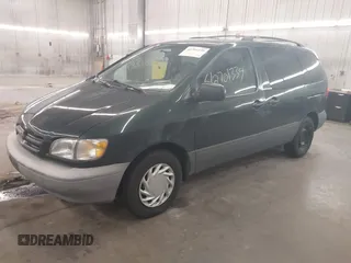 2000 Toyota Sienna LE with VIN 4T3ZF13C0YU249715, listed as a IAAI auction lot 42701339 with 262,521 mi miles and . Bid and sale history available at DreamBid. Image 2.