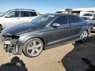 2017 Audi S3 Premium Plus with VIN WAUB1GFF0H1012582, listed as a Copart auction lot 43640435 with 65,254 mi miles and Salvage Title. Bid and sale history available at carsss.com. Image 1.