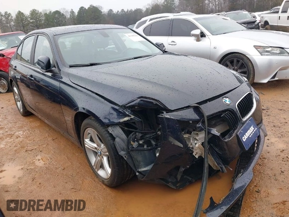 2013 BMW 3 Series 328i xDrive with VIN WBA3B3C54DF536675, listed as a IAAI auction lot 41185325 with 90,296 mi miles and . Bid and sale history available at carsss.com. Image 1.
