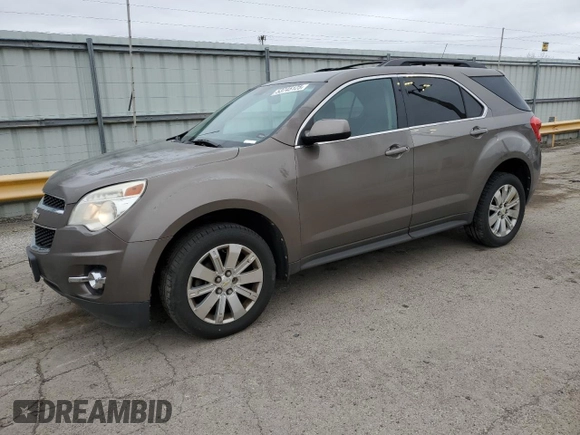 2010 Chevrolet Equinox 2LT with VIN 2CNALPEW0A6286924, listed as a Copart auction lot 53745125 with Not Provided miles and Salvage Title. Bid and sale history available at DreamBid. Image 1.
