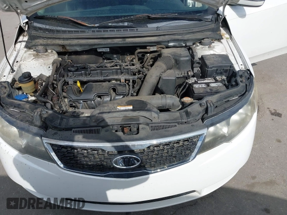 2011 Kia Forte EX with VIN KNAFU4A23B5361487, listed as a IAAI auction lot 42161931 with 179,790 mi miles. Bid and sale history available at carsss.com. Image 10.