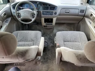 2002 Toyota Sienna LE with VIN 4T3ZF13C12U455861, listed as a Copart auction lot 80950914 with 250,830 mi miles and Salvage Title. Bid and sale history available at carsss.com. Image 8.