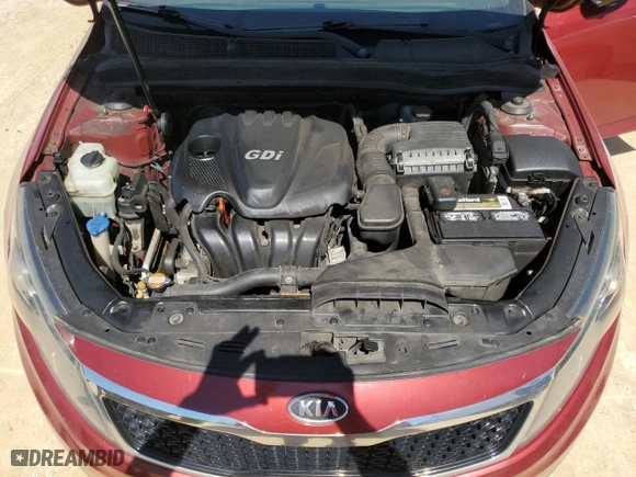 2011 Kia Optima LX with VIN KNAGM4A72B5066588, listed as a Copart auction lot 48824125 with 235,087 mi miles and Clean Title. Bid and sale history available at carsss.com. Image 11.
