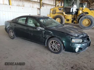 2004 Pontiac Grand Prix GTP with VIN 2G2WR524741124701, listed as a Copart auction lot 75262194 with 106,242 mi miles and Salvage Title. Bid and sale history available at carsss.com. Image 4.