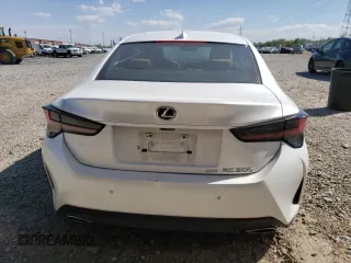 2019 Lexus RC with VIN JTHS85BC9K5004980, listed as a Copart auction lot 53319444 with 58,474 mi miles and Salvage Title. Bid and sale history available at carsss.com. Image 6.