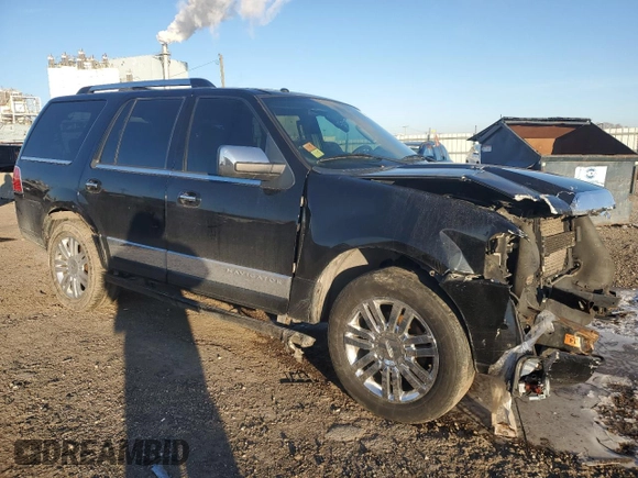 2008 Lincoln Navigator with VIN 5LMFU28588LJ03972, listed as a Copart auction lot 51419505 with 224,093 mi miles and Salvage title. Bid and sale history available at DreamBid. Image 4.