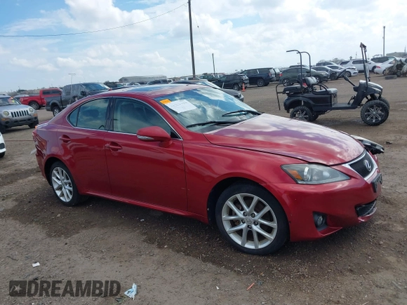 2012 Lexus IS 250 with VIN JTHCF5C29C5060225, listed as a IAAI auction lot 41494116 with 100,208 mi miles and . Bid and sale history available at DreamBid. Image 13.