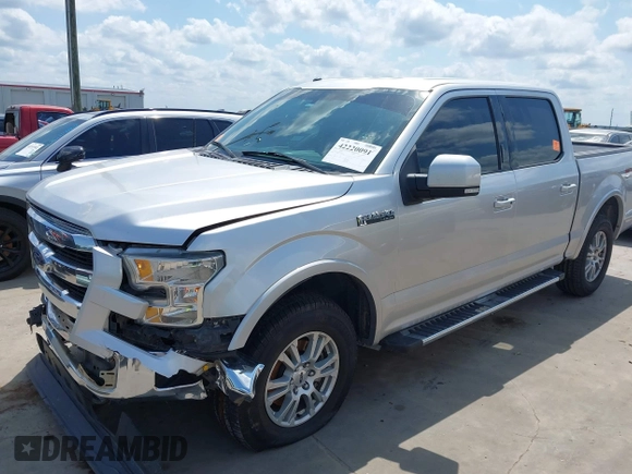 2017 Ford F-150 XL with VIN 1FTEW1EF2HFA09847, listed as a IAAI auction lot 42220091 with 179,631 mi miles and . Bid and sale history available at DreamBid. Image 2.