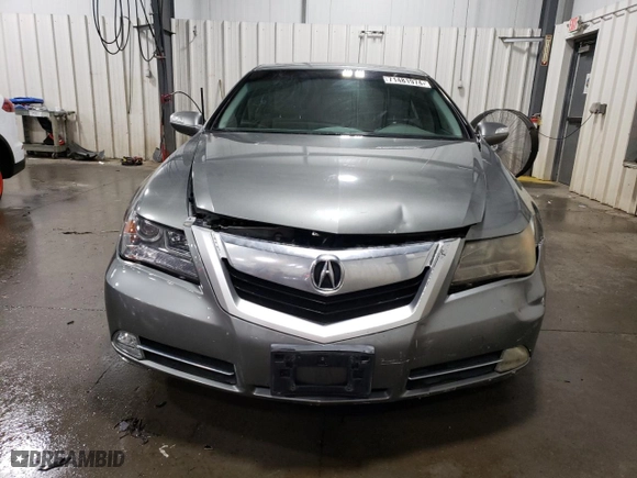 2009 Acura RL Tech Pkg with VIN JH4KB26689C001093, listed as a Copart auction lot 71481974 with 138,403 mi miles and Salvage Title. Bid and sale history available at carsss.com. Image 5.