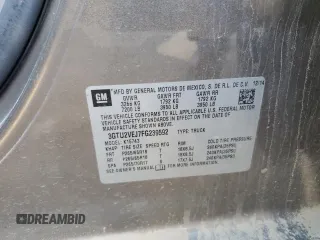 2015 GMC Sierra 1500 SLT with VIN 3GTU2VEJ7FG239592, listed as a Copart auction lot 47997515 with 80,889 mi miles and Salvage Title. Bid and sale history available at DreamBid. Image 12.