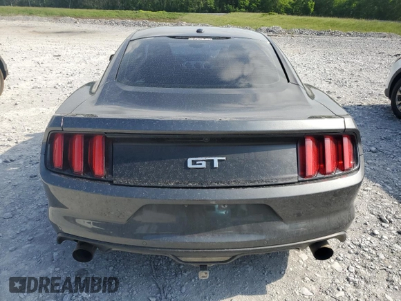 2015 Ford Mustang GT with VIN 1FA6P8CF3F5313422, listed as a Copart auction lot 55482785 with 145,883 mi miles and Salvage title. Bid and sale history available at DreamBid. Image 6.