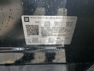 2019 Chevrolet Blazer Premier with VIN 3GNKBFRS1KS605089, listed as a Copart auction lot 44429355 with 28,665 mi miles and Salvage title. Bid and sale history available at DreamBid. Image 13.