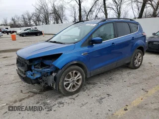 2017 Ford Escape SE with VIN 1FMCU0G99HUA25632, listed as a Copart auction lot 44786105 with 137,472 mi miles and Salvage Title. Bid and sale history available at DreamBid. Image 1.
