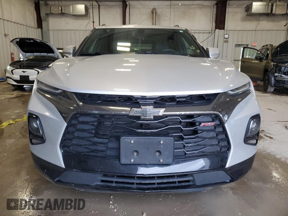 2019 Chevrolet Blazer RS with VIN 3GNKBJRS7KS655188, listed as a Copart auction lot 58039685 with 102,148 mi miles and Non repairable. Bid and sale history available at DreamBid. Image 5.