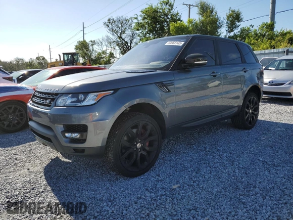 2015 Land Rover Range Rover Sport Supercharged with VIN SALWR2TF5FA608930, listed as a Copart auction lot 64968145 with 88,818 mi miles and Clean title. Bid and sale history available at DreamBid. Image 1.
