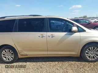 2011 Toyota Sienna XLE AAS with VIN 5TDYK3DC4BS013644, listed as a IAAI auction lot 41905759 with 208,800 mi miles and . Bid and sale history available at DreamBid. Image 13.