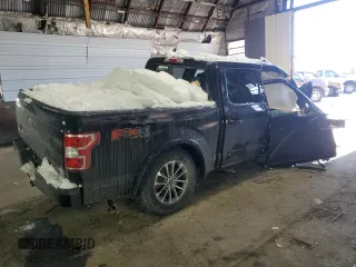 2019 Ford F-150 XL with VIN 1FTEW1E40KFC15335, listed as a Copart auction lot 47199965 with 0 mi miles and Salvage Title. Bid and sale history available at carsss.com. Image 3.
