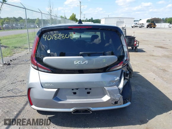 2023 Kia Soul GT-Line with VIN KNDJ53AU4P7851874, listed as a IAAI auction lot 40182805 with 12,229 mi miles. Bid and sale history available at carsss.com. Image 16.