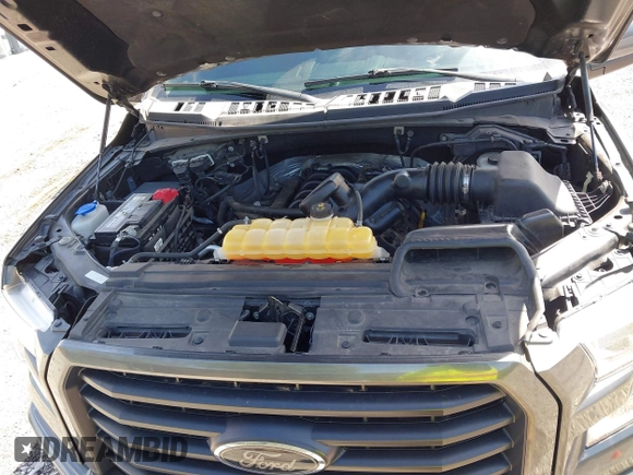 2017 Ford F-150 XL with VIN 1FTEW1EF2HKE47307, listed as a IAAI auction lot 41928346 with 50,337 mi miles. Bid and sale history available at carsss.com. Image 10.