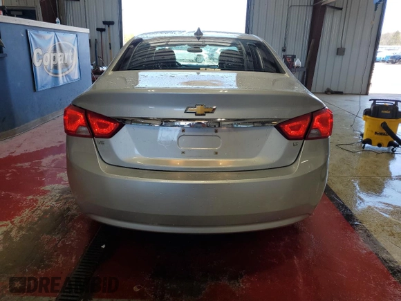 2017 Chevrolet Impala LT with VIN 2G1105S33H9159436, listed as a Copart auction lot 53966185 with 172,784 mi miles and Salvage Title. Bid and sale history available at DreamBid. Image 6.