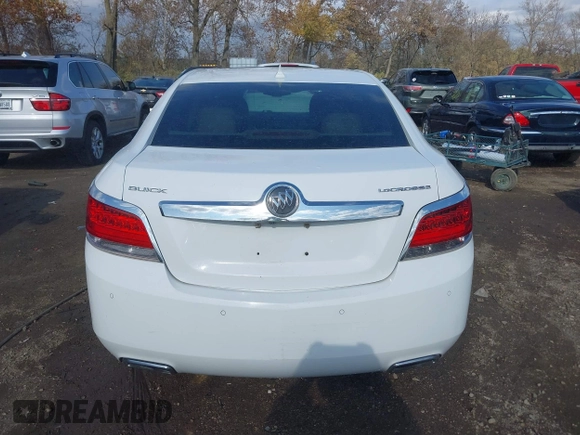 2013 Buick LaCrosse Touring with VIN 1G4GJ5G35DF211735, listed as a IAAI auction lot 40750837 with 126,745 mi miles and . Bid and sale history available at DreamBid. Image 16.