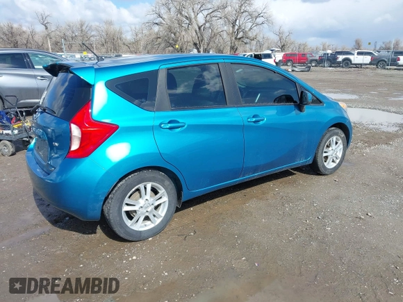 2014 Nissan Note SV with VIN 3N1CE2CP6EL409524, listed as a IAAI auction lot 41968998 with 135,032 mi miles and . Bid and sale history available at DreamBid. Image 4.