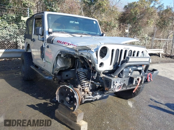 2011 Jeep Wrangler Rubicon with VIN 1J4BA6D10BL514776, listed as a IAAI auction lot 41487396 with 172,208 mi miles. Bid and sale history available at carsss.com. Image 1.