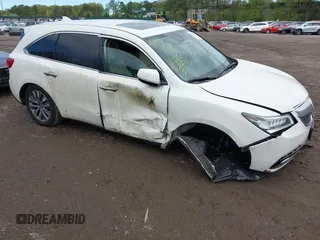 2016 Acura MDX Technology z VIN 5FRYD4H47GB040270, wystawiony jako IAAI lot #42196645 z przebiegiem 72 100 mil mil oraz . Historia ofert i sprzedaży dostępna na DreamBid. Obrazek 1.