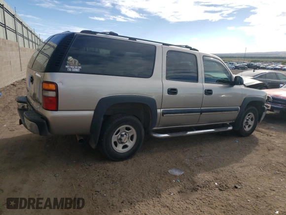 2001 Chevrolet Suburban LS with VIN 3GNEC16T01G218187, listed as a Copart auction lot 72295344 with 296,614 mi miles and Salvage Title. Bid and sale history available at carsss.com. Image 3.
