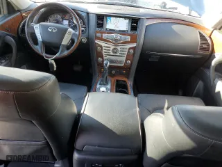 2019 Infiniti QX80 LUXE with VIN JN8AZ2NF2K9683793, listed as a Copart auction lot 45565415 with 63,650 mi miles and Salvage Title. Bid and sale history available at carsss.com. Image 8.