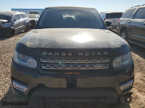 2014 Land Rover Range Rover Sport HSE with VIN SALWR2VF6EA001205, listed as a Copart auction lot 85759074 with 77,699 mi miles and Clean Title. Bid and sale history available at carsss.com. Image 5.