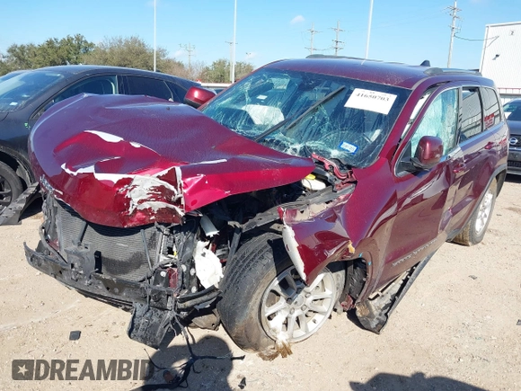2020 Jeep Grand Cherokee Altitude with VIN 1C4RJEAG5LC278442, listed as a IAAI auction lot 41650703 with Not provided miles and . Bid and sale history available at DreamBid. Image 2.