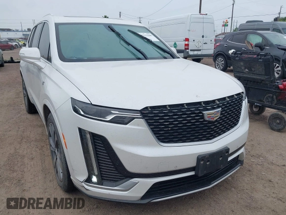 2020 Cadillac XT6 FWD Premium Luxury with VIN 1GYKPCRS2LZ101061, listed as a IAAI auction lot 42113360 with Not provided miles and . Bid and sale history available at DreamBid. Image 1.
