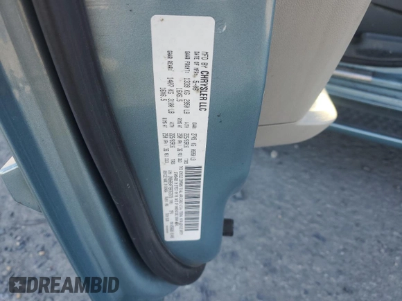 2008 Chrysler Town & Country Touring with VIN 2A8HR54P78R767979, listed as a Copart auction lot 46661925 with 189,197 mi miles and Salvage Title. Bid and sale history available at carsss.com. Image 13.