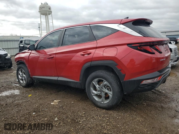 2022 Hyundai Tucson SE with VIN 5NMJACAE2NH062908, listed as a Copart auction lot 81421444 with 36,284 mi miles and Salvage Title. Bid and sale history available at carsss.com. Image 2.