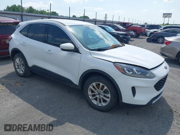 2020 Ford Escape SE with VIN 1FMCU9G60LUA23335, listed as a IAAI auction lot 42133925 with 46,434 mi miles. Bid and sale history available at carsss.com. Image 1.