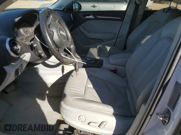 2015 Audi A3 1.8T Premium with VIN WAUACGFF6F1007373, listed as a Copart auction lot 46264045 with 137,476 mi miles and Salvage Title. Bid and sale history available at carsss.com. Image 7.